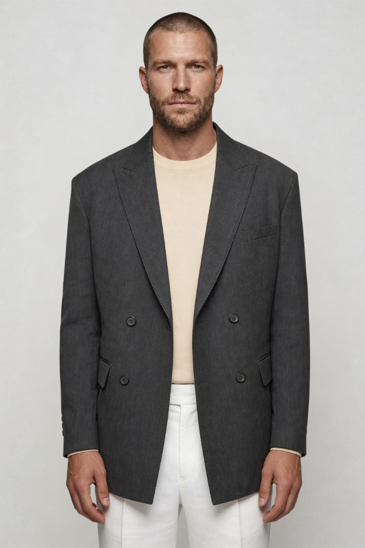 Sean Tailored Blazer - Grey