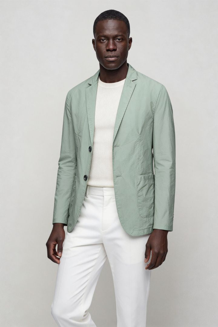 Camden Lightweight Blazer - Sage Green