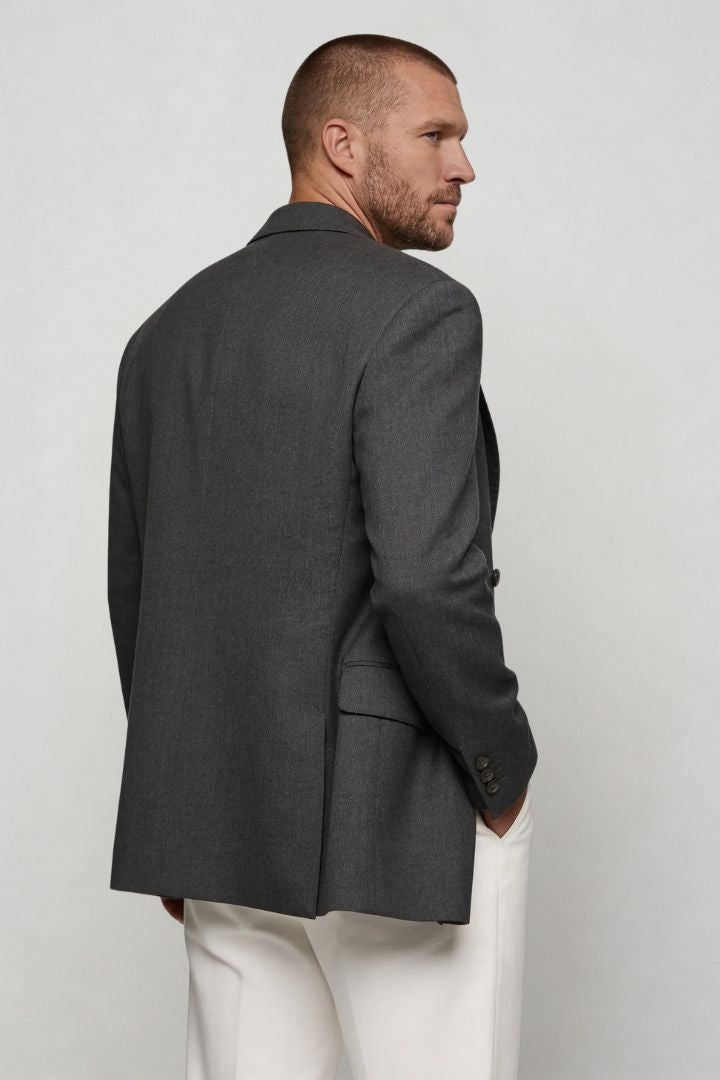 Sean Tailored Blazer - Grey